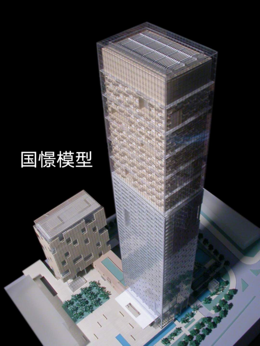 洞口县建筑模型