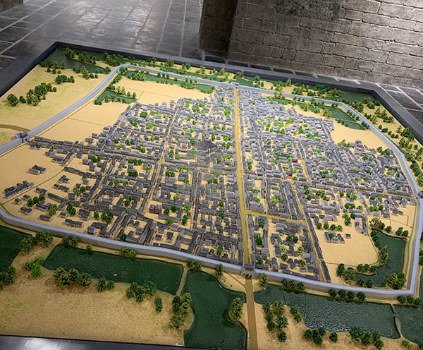 洞口县建筑模型