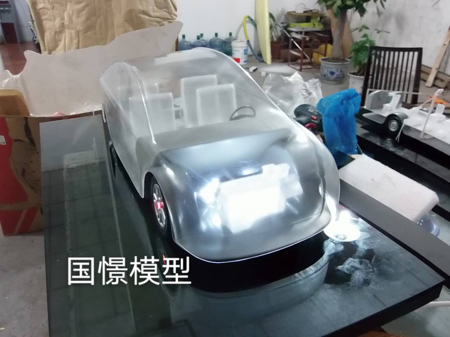 洞口县透明车模型